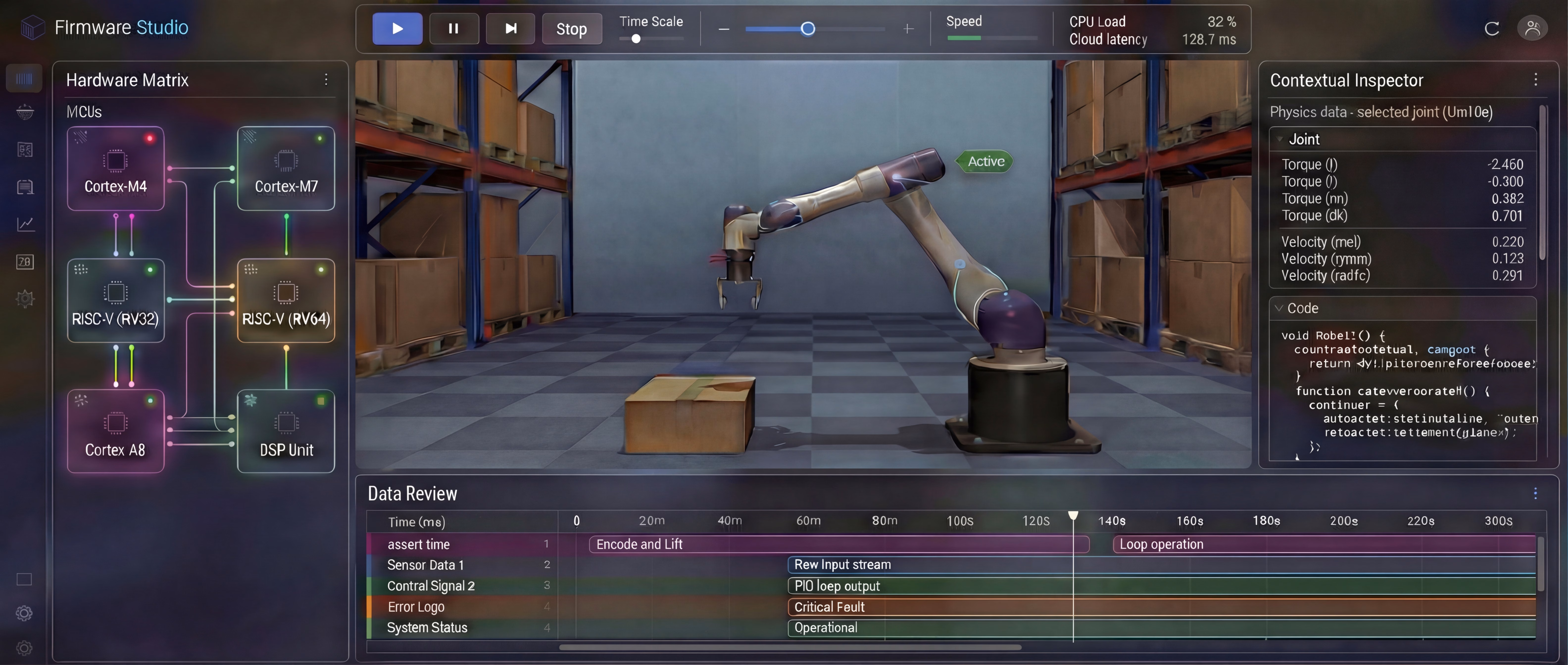 Firmware Studio Visualization